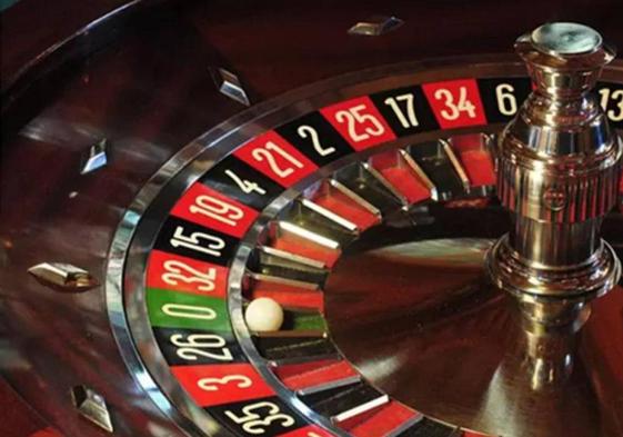 Una ruleta en un casino.