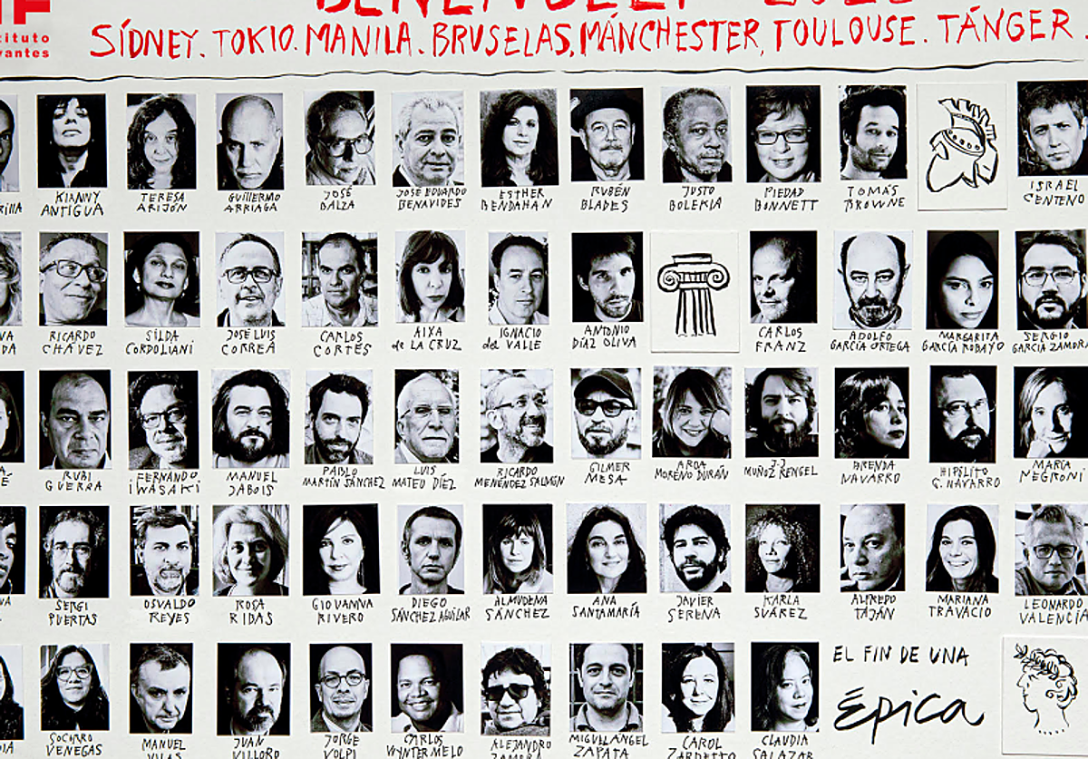 Las caras del festival.