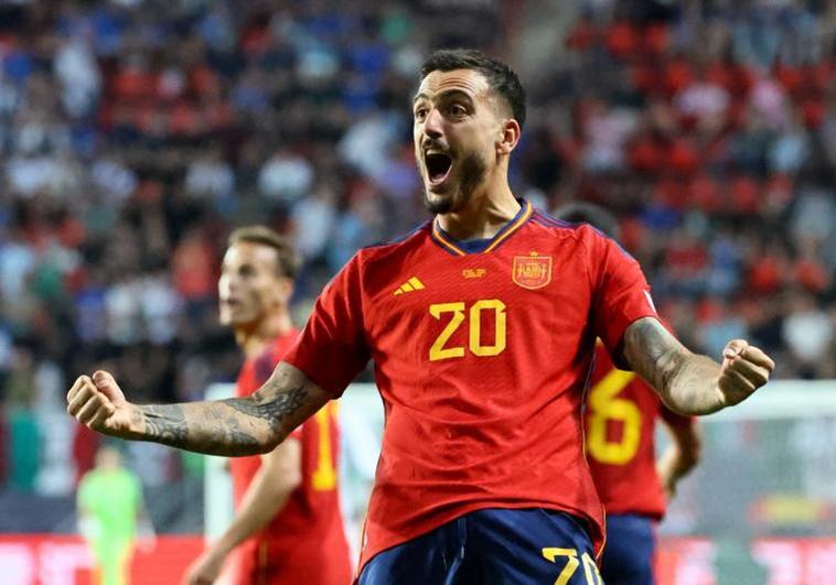 Joselu ilumina a España y la mete en la final contra Croacia