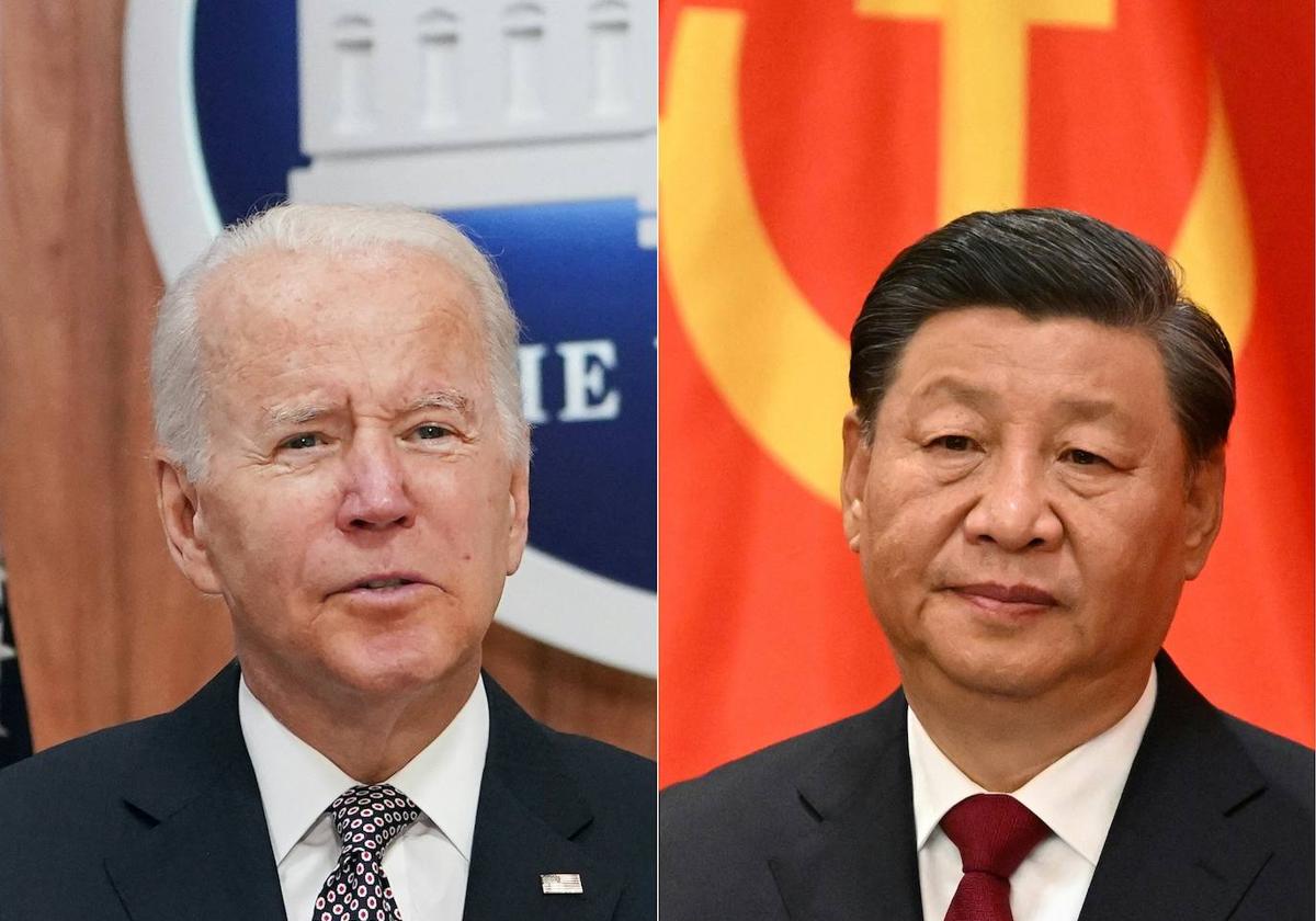 Los presidentes de EE UU, Joe Biden, y China, Xi Jinping, protagonizan un nuevo enfrentamiento.