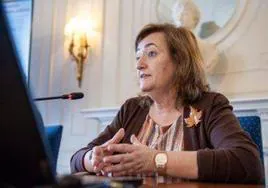 La presidenta de la Airef, Cristina Herrero.