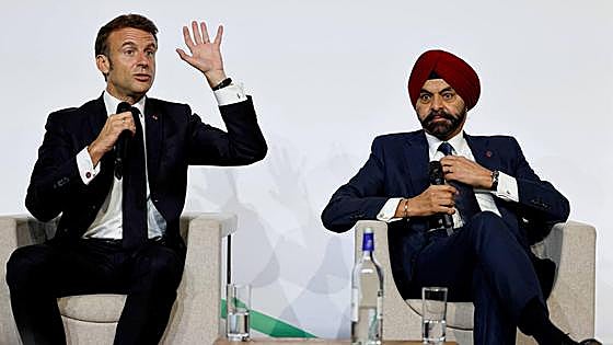 Macron busca en París un nuevo pacto financiero mundial