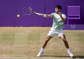 Así hemos narrado el partido entre Alcaraz y Dimitrov