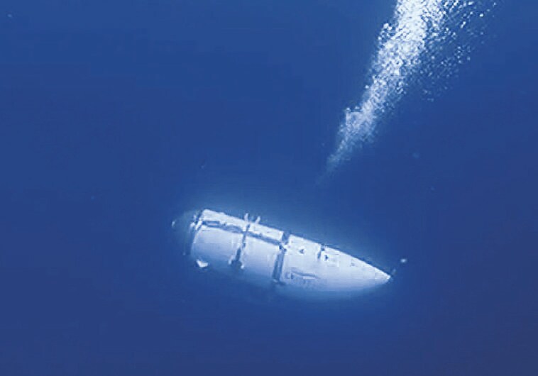 El sumergible 'Titan' implosionó junto al 'Titanic' víctima de la presión marina