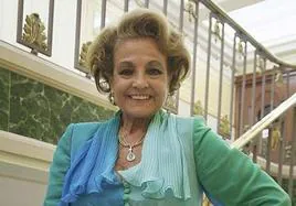 La actriz Carmen Sevilla.