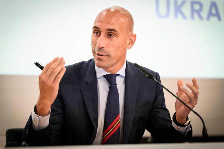 Luis Rubiales, presidente de la Federación Española de Fútbol.