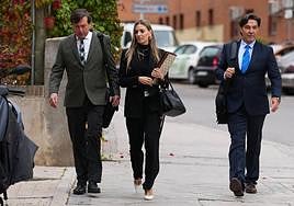 Luis Lorenzo, Arancha Palomino y su abogado