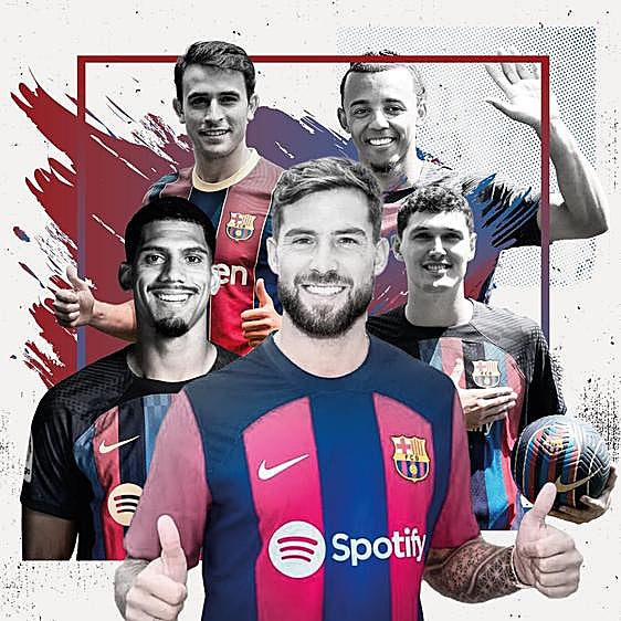 La zaga de ensueño del Barça