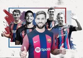 La zaga de ensueño del Barça