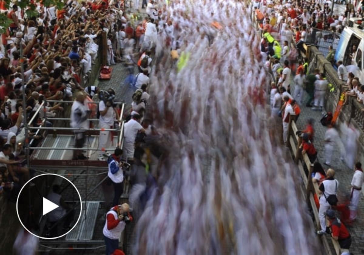 Así ha sido el tercer encierro de San Fermín 2023