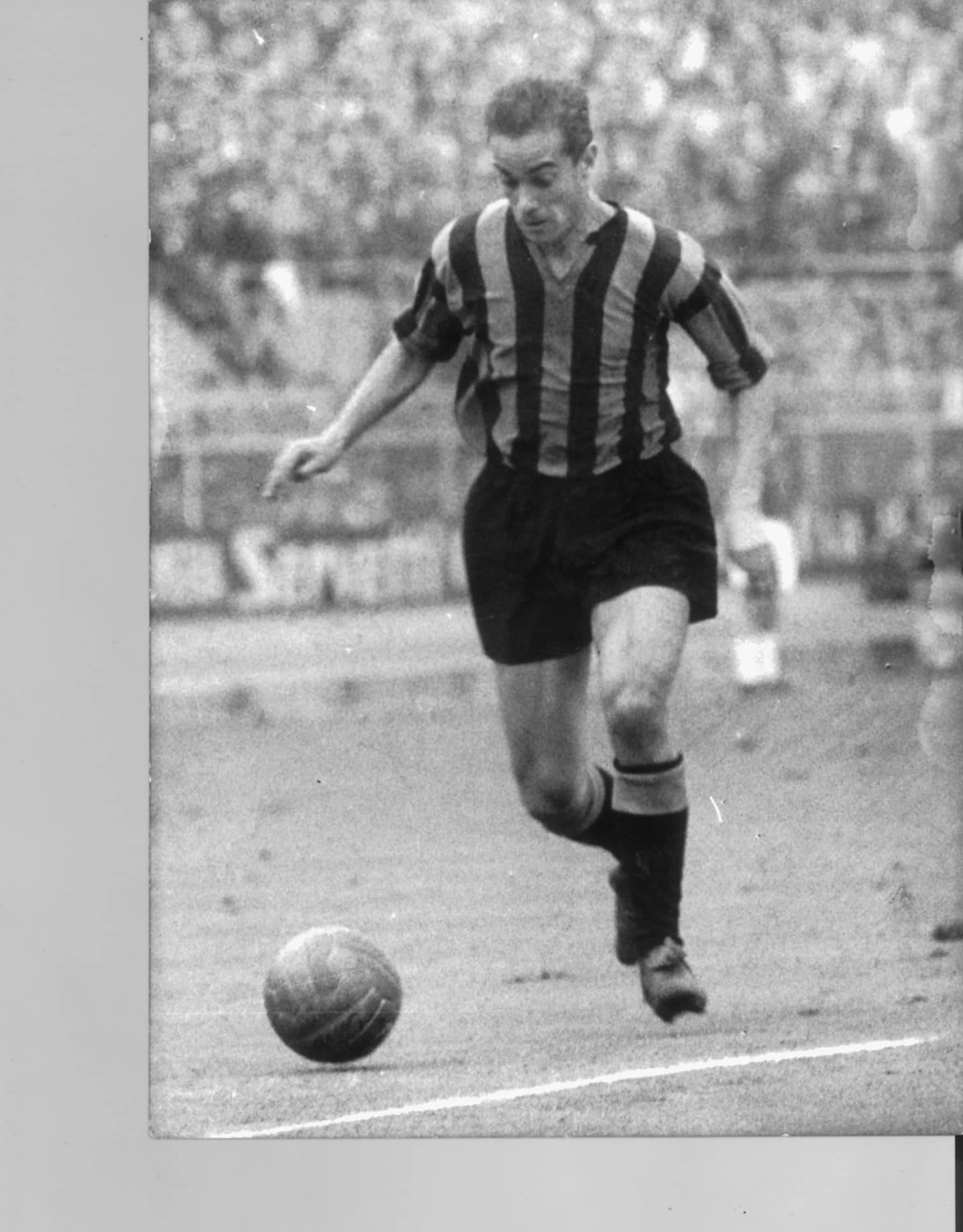 Luis Suarez, jugador del Inter de Milán en 1971.