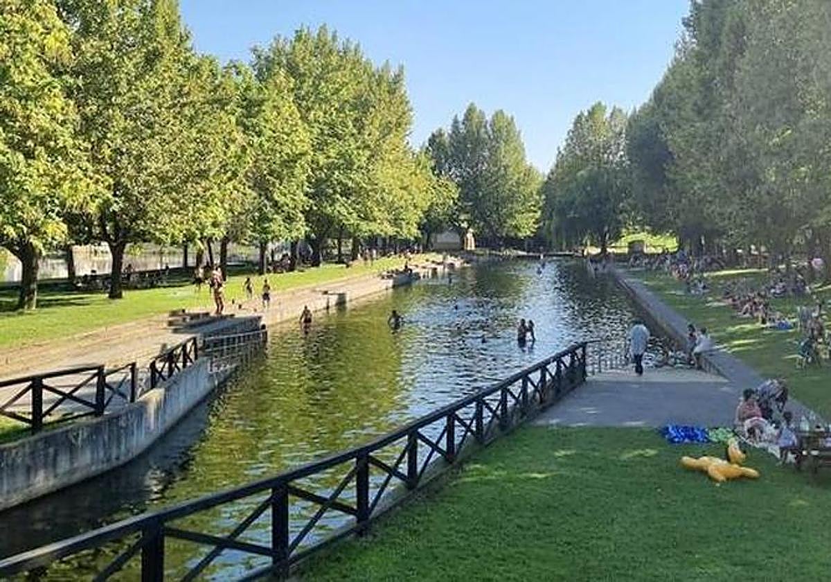 Parque fluvial de Moraleja en el que ocurrieron los hechos.