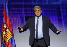 Laporta: «Somos candidatos a la Champions, tenemos mejor equipo que el Madrid»