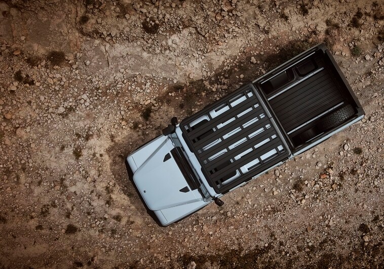 Ineos lanza su segundo modelo, una pick-up doble cabina con una gran versatilidad de carga