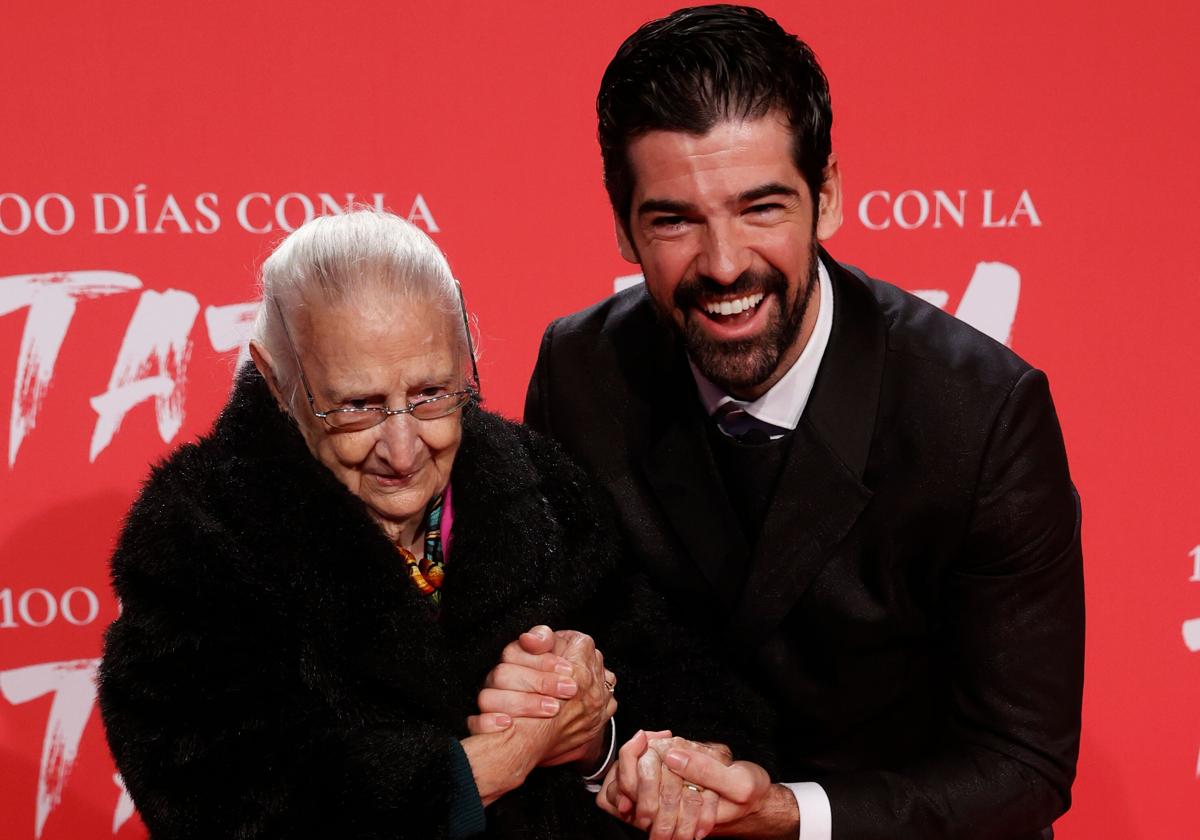 Miguel Ángel Muñoz con su Tata.