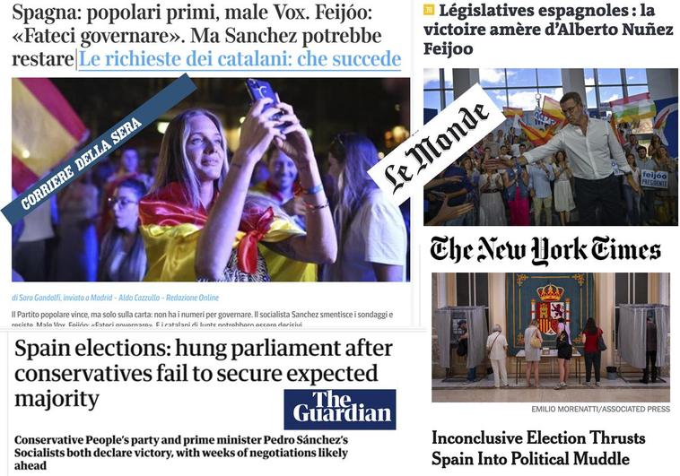 La prensa mundial habla de «bloqueo» y «fracaso de la ultraderecha»