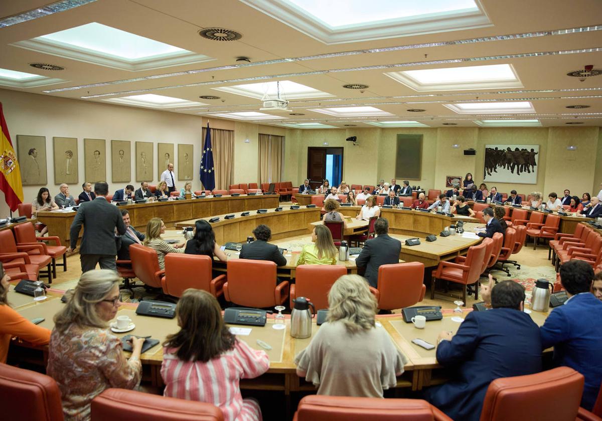 Reunión de la Diputación permanente del Congreso