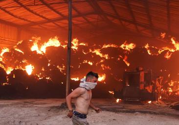 Europa batalla contra el fuego