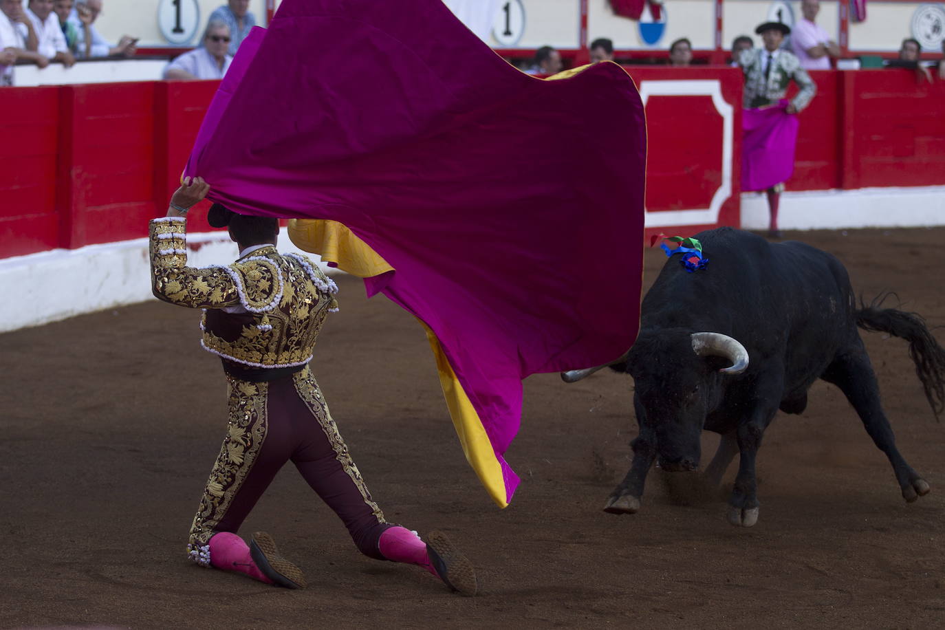 En la plaza de toros de Cuatro Caminos en Santander en 2015