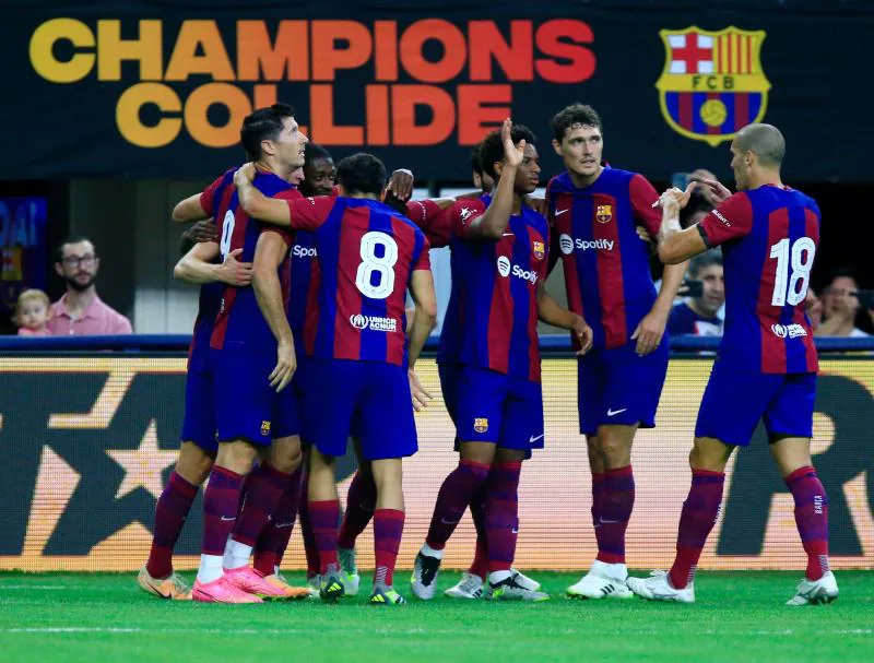 Barça thrashes Madrid in a friendly with the aroma of the Champions League