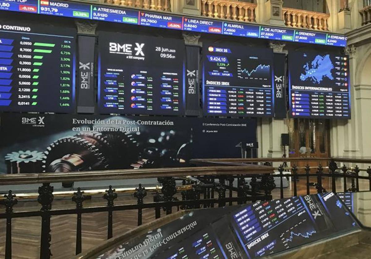 El Ibex limita su subida de julio al 0,5%