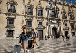 La Real Chancillería, sede de la Audiencia de Granada.