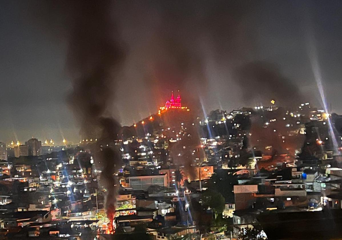 La barriada de Vila Cruzeiro en la que se produjo la operación policial en Río de Janeiro.