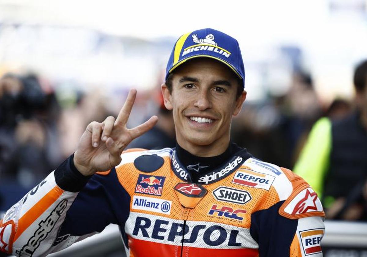 Marc Márquez regresa a los circuitos en Silverstone.