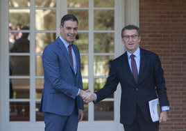 Pedro Sánchez y Alberto Núñez Feijóo.