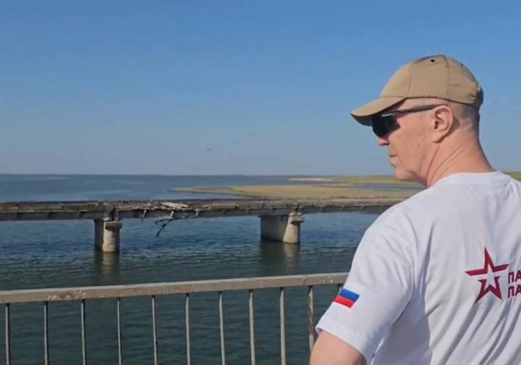 Detenido un saboteador ruso acusado de un ataque a un gaseoducto en Crimea