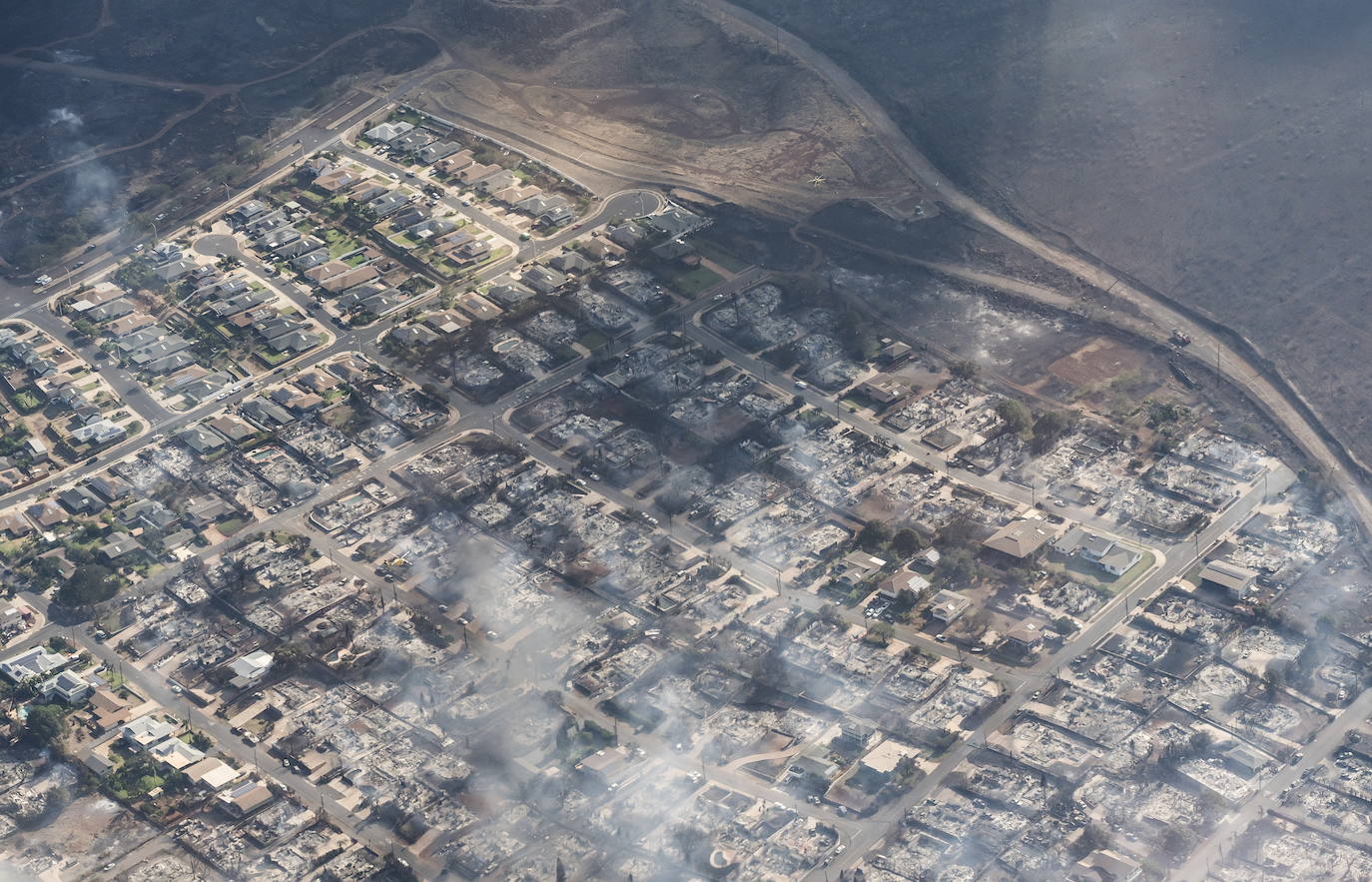 Los incendios arrasan Hawái