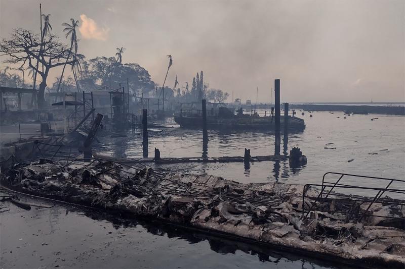 Así ha quedado la isla hawaiana de Maui tras los devastadores incendios