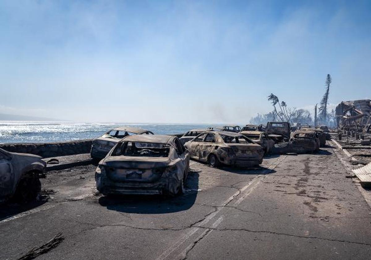 Así ha quedado la isla hawaiana de Maui tras los devastadores incendios