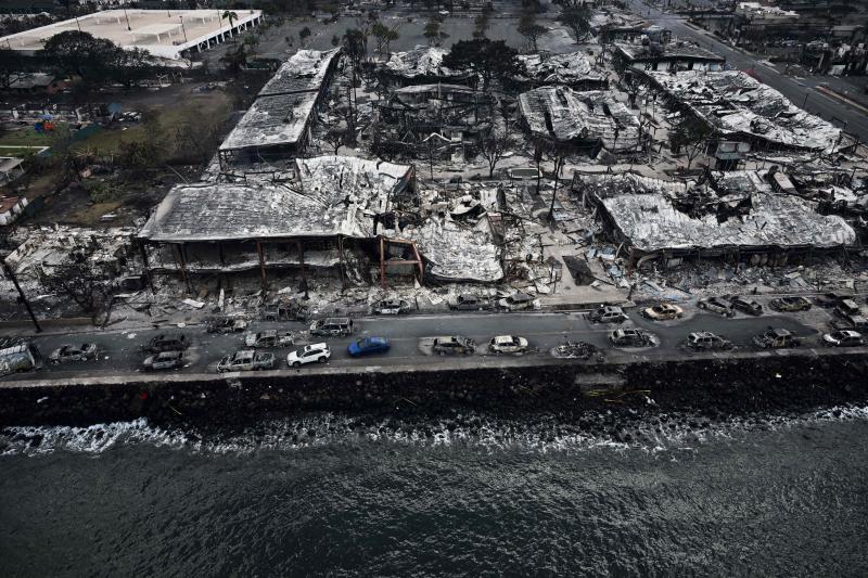 Así ha quedado la isla hawaiana de Maui tras los devastadores incendios