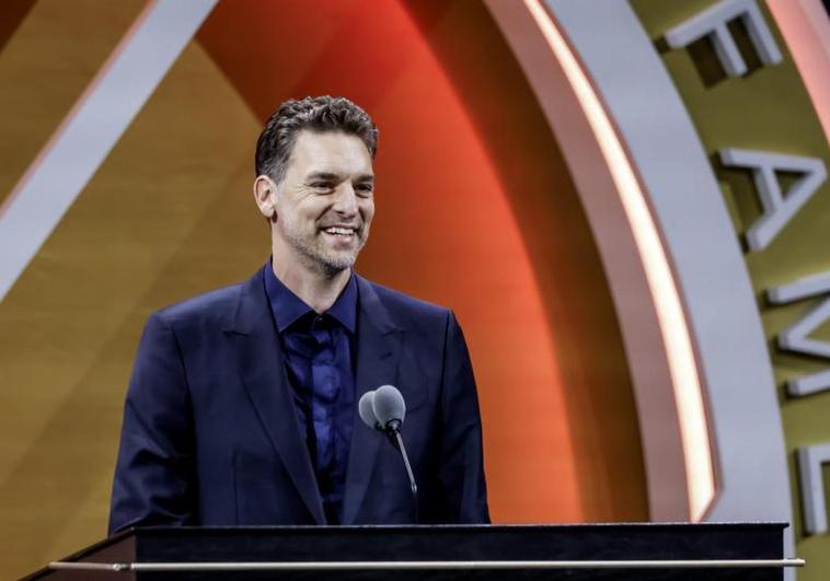 Pau Gasol accede al exclusivo Salón de la Fama