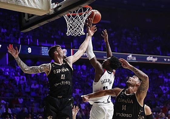 Estados Unidos acaba con la resistencia de España