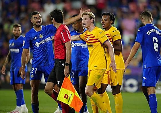 El Geta de Bordalás saca de quicio al Barça