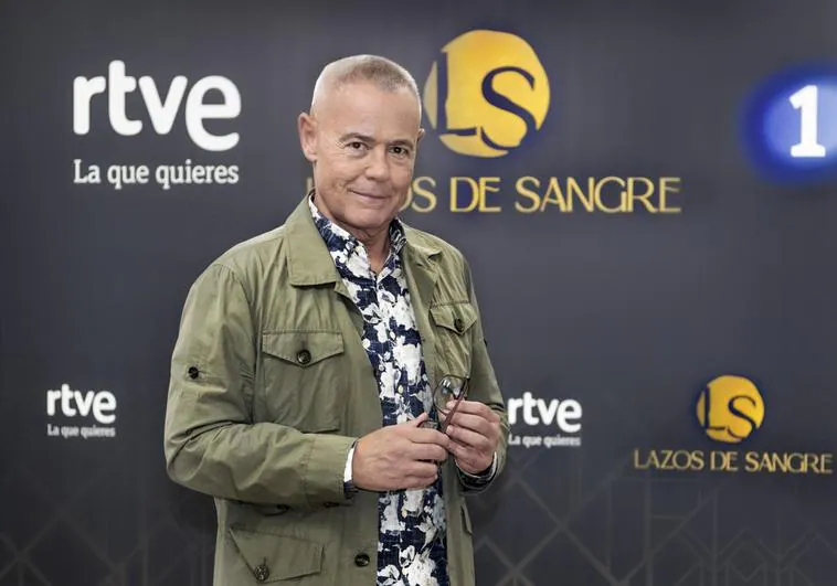 Jordi González, en la presentación de 'Lazos de Sangre'