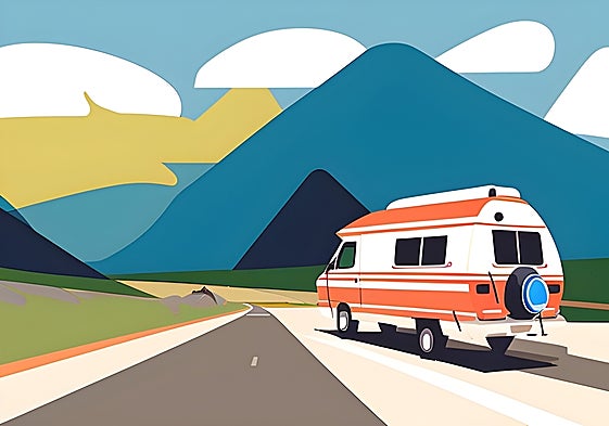 Viajar en camper en verano