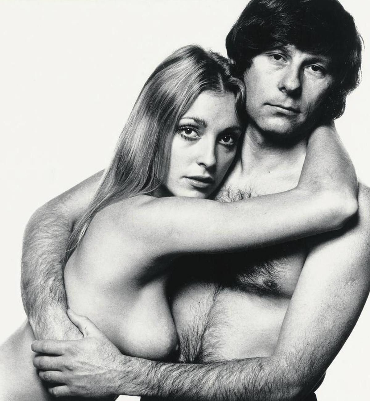 Roman Polanski y su mujer, Sharon Tate, retratados por David Bailey meses antes de que la actriz fuera asesinada en 1969.