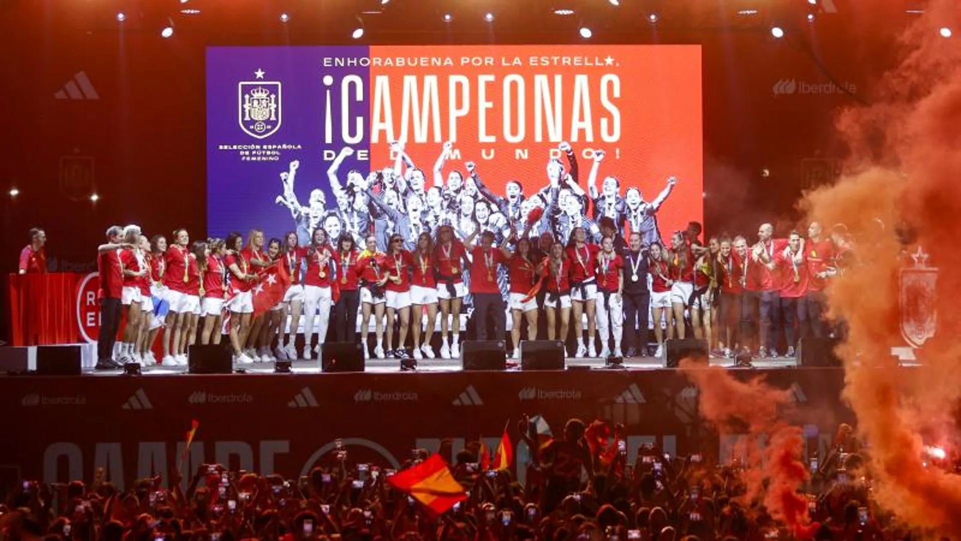 Madrid honors the world champions - Pledge Times