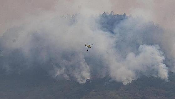 Bombero forestal: «El incendio de Tenerife pinta mejor»
