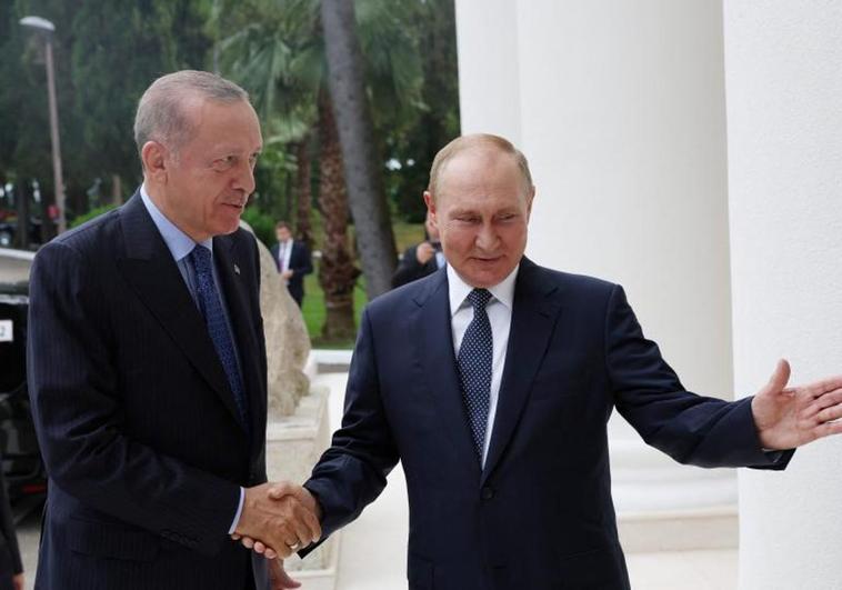 Erdogan viajará a Rusia para hablar de Ucrania y el grano