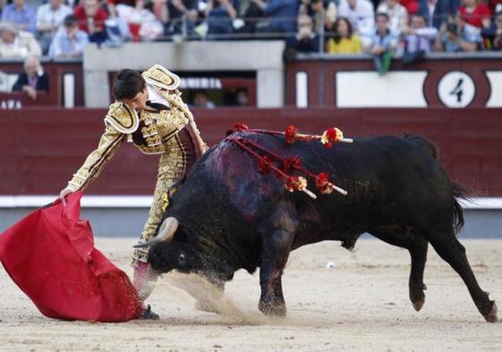 Una corrida de toros durante la madrileña feria de San Isidro.