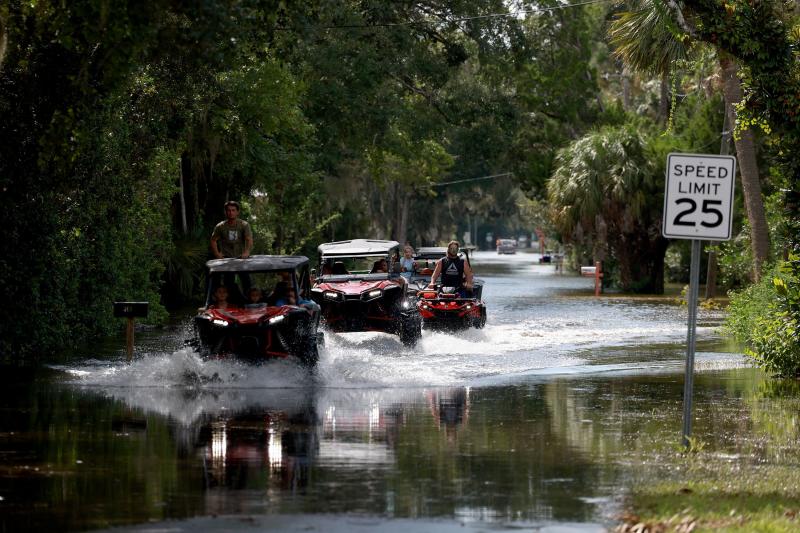 El huracán &#039;Idalia&#039; deja un escenario catastrófico en Florida