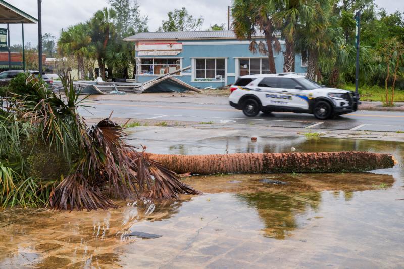 El huracán &#039;Idalia&#039; deja un escenario catastrófico en Florida