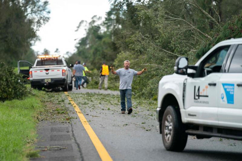 El huracán &#039;Idalia&#039; deja un escenario catastrófico en Florida