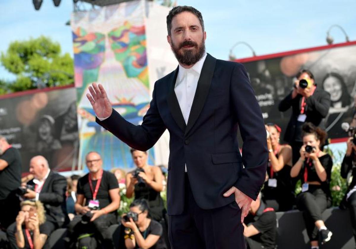 El cineasta Pablo Larrain durante la presentación de 'El Conde' en Venecia