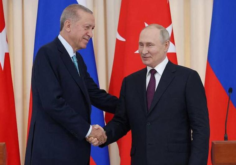 Erdogan no convence a Putin para reanudar la exportación de cereales