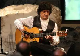 El guitarrista Juan Manuel Cañizares.